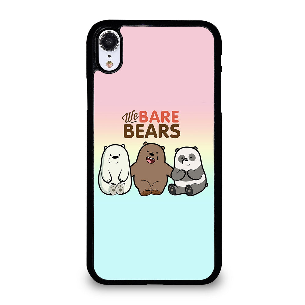 WHO WE BEAR PANDA BEAR COLOR FULL iPhone XR Case Cover