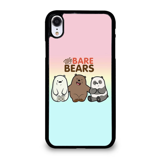 WHO WE BEAR PANDA BEAR COLOR FULL iPhone XR Case Cover