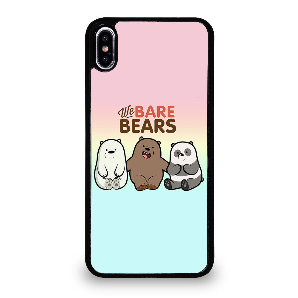 WHO WE BEAR PANDA BEAR COLOR FULL iPhone XS Max Case Cover