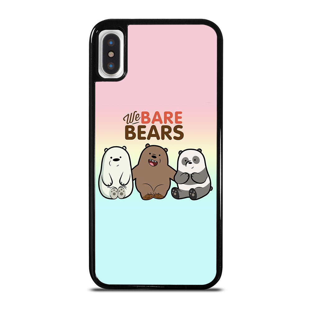 WHO WE BEAR PANDA BEAR COLOR FULL iPhone X / XS Case Cover