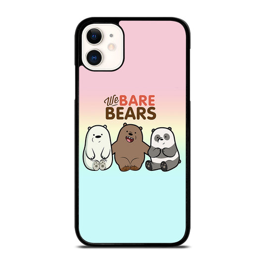 WHO WE BEAR PANDA BEAR COLOR FULL iPhone 11 Case Cover
