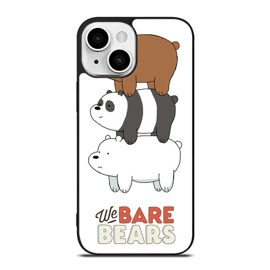 WHO WE BEAR PANDA BEAR CARTOON iPhone 13 Mini Case Cover