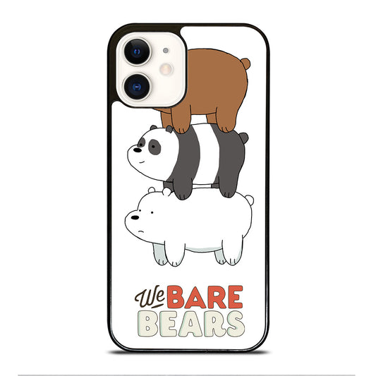 WHO WE BEAR PANDA BEAR CARTOON iPhone 12 Case Cover