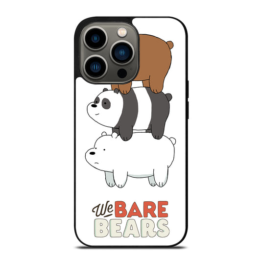 WHO WE BEAR PANDA BEAR CARTOON iPhone 13 Pro Case Cover