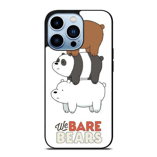 WHO WE BEAR PANDA BEAR CARTOON iPhone 13 Pro Max Case Cover