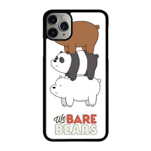 WHO WE BEAR PANDA BEAR CARTOON iPhone 11 Pro Max Case Cover