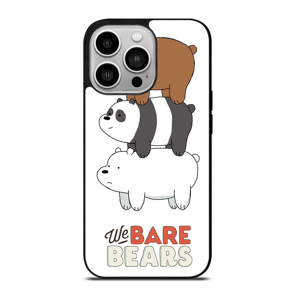 WHO WE BEAR PANDA BEAR CARTOON iPhone 14 Pro Case Cover
