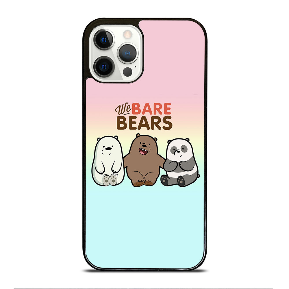 WHO WE BEAR PANDA BEAR COLOR FULL iPhone 12 Pro Case Cover