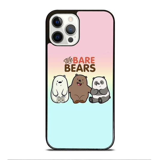 WHO WE BEAR PANDA BEAR COLOR FULL iPhone 12 Pro Case Cover