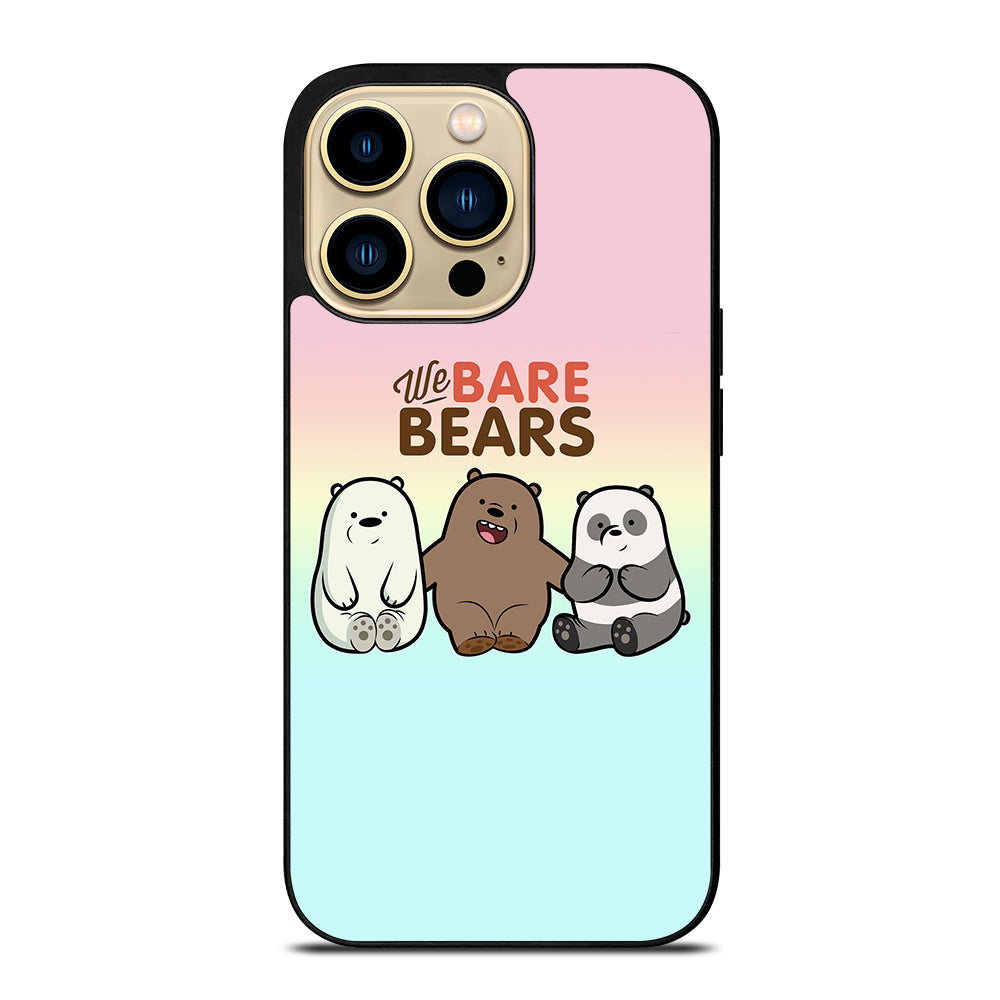 WHO WE BEAR PANDA BEAR COLOR FULL iPhone 14 Pro Max Case Cover