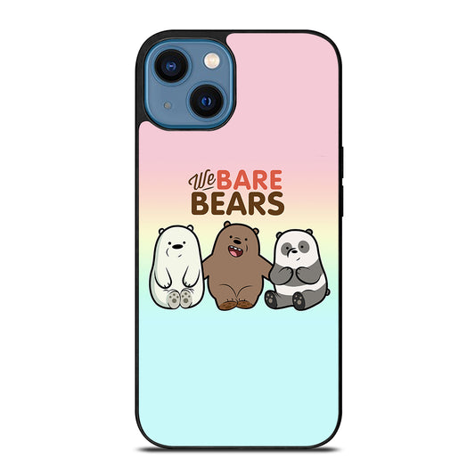 WHO WE BEAR PANDA BEAR COLOR FULL iPhone 14 Case Cover