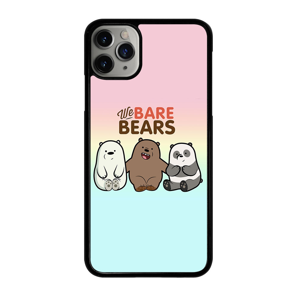 WHO WE BEAR PANDA BEAR COLOR FULL iPhone 11 Pro Max Case Cover