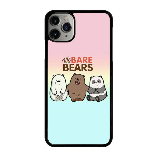 WHO WE BEAR PANDA BEAR COLOR FULL iPhone 11 Pro Max Case Cover