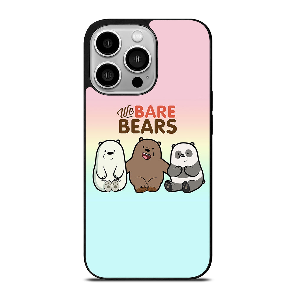 WHO WE BEAR PANDA BEAR COLOR FULL iPhone 14 Pro Case Cover