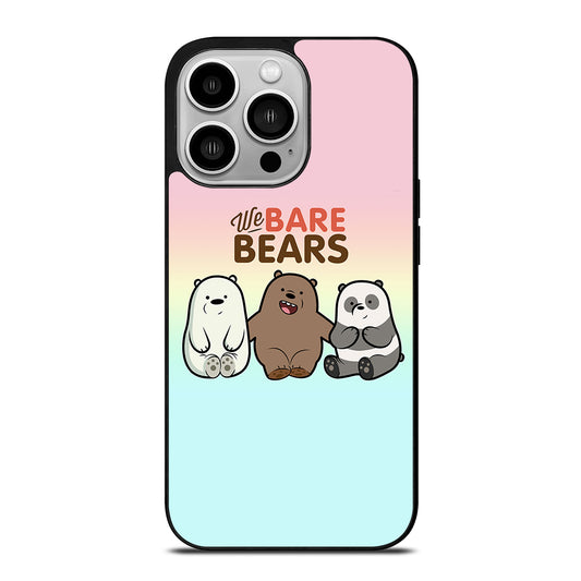 WHO WE BEAR PANDA BEAR COLOR FULL iPhone 14 Pro Case Cover