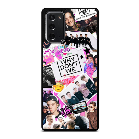 WHY DON'T WE COLLAGE Samsung Galaxy Note 20 Case Cover