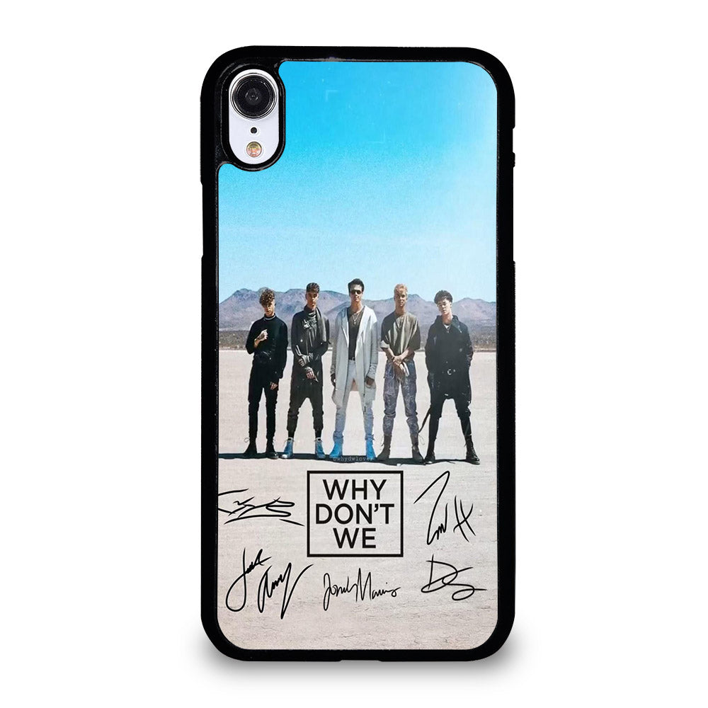 WHY DON'T WE SIGNATURE iPhone XR Case Cover