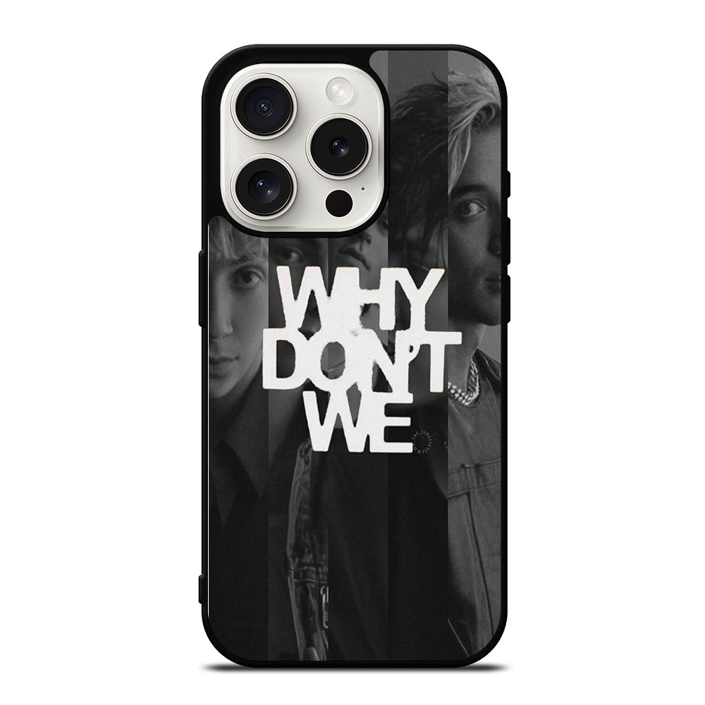 WHY DON'T WE BOY BAND POSTER iPhone 15 Pro Case Cover