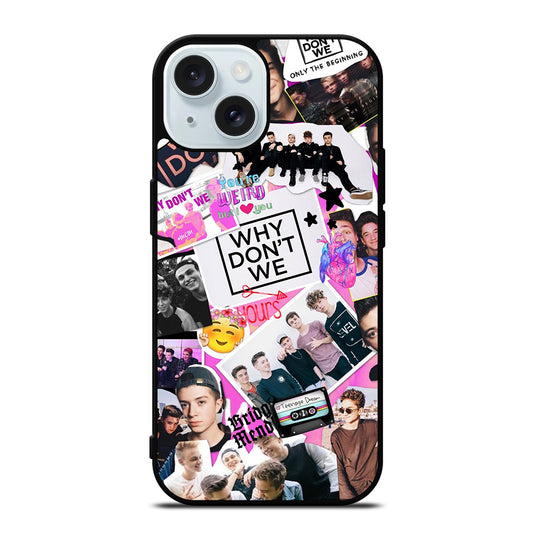 WHY DON'T WE COLLAGE iPhone 15 Case Cover