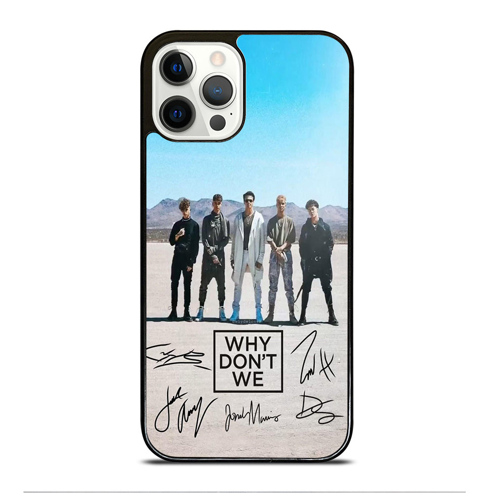 WHY DON'T WE SIGNATURE iPhone 12 Pro Case Cover
