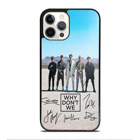 WHY DON'T WE SIGNATURE iPhone 12 Pro Case Cover