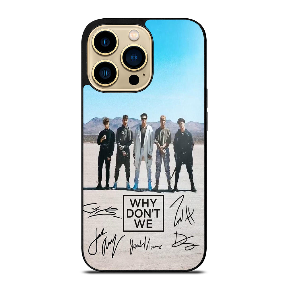 WHY DON'T WE SIGNATURE iPhone 14 Pro Max Case Cover