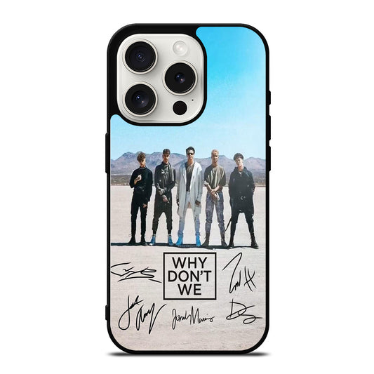 WHY DON'T WE SIGNATURE iPhone 15 Pro Case Cover
