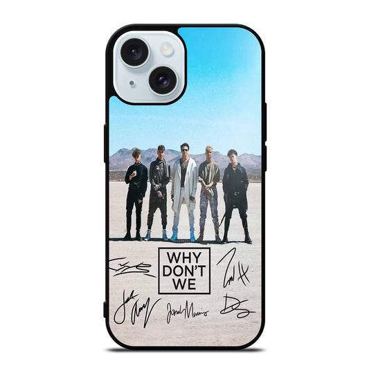 WHY DON'T WE SIGNATURE iPhone 15 Case Cover