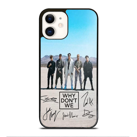WHY DON'T WE SIGNATURE iPhone 12 Case Cover