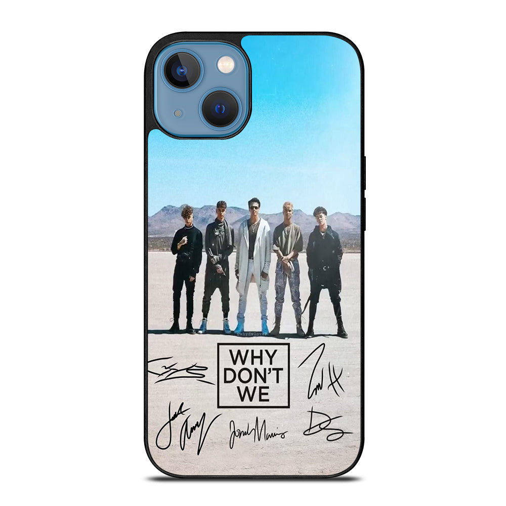WHY DON'T WE SIGNATURE iPhone 13 Case Cover