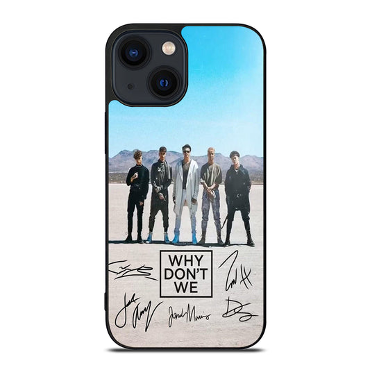 WHY DON'T WE SIGNATURE iPhone 14 Plus Case Cover