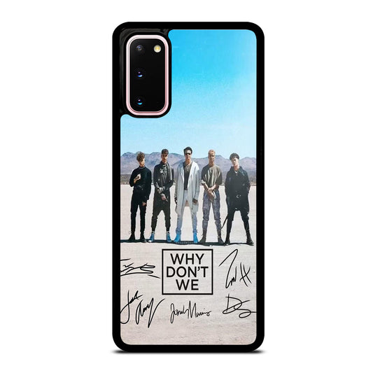 WHY DON'T WE SIGNATURE Samsung Galaxy S20 Case Cover