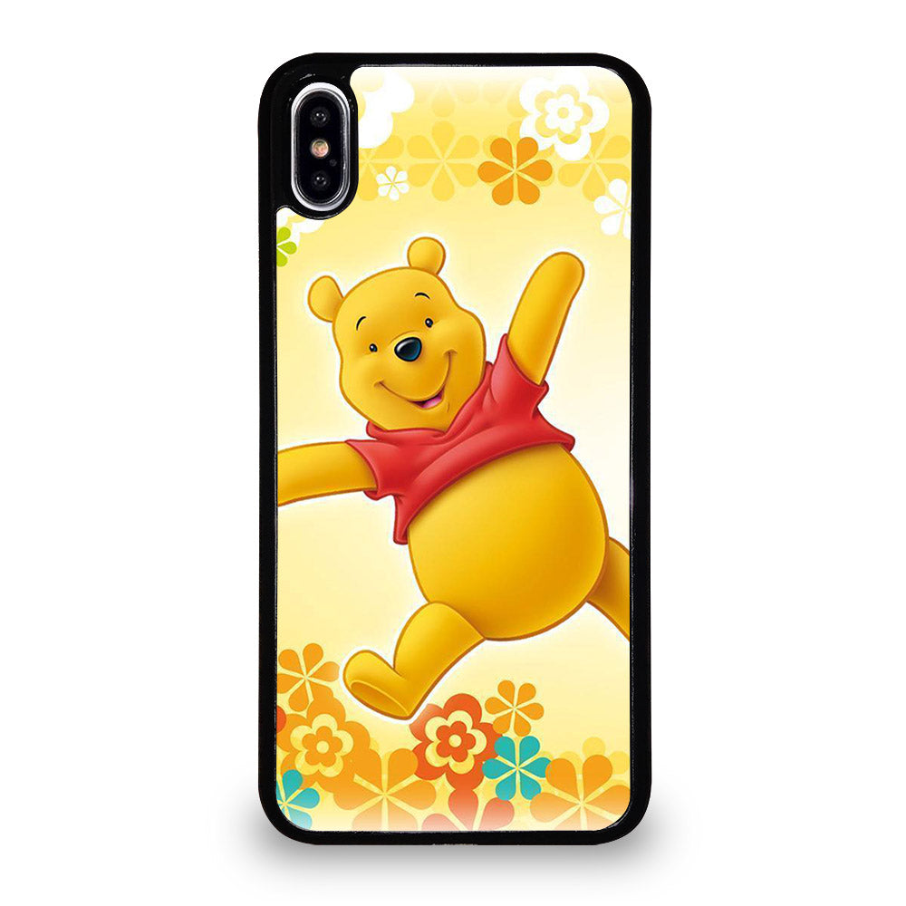 WINNIE THE POOH FLOWER iPhone XS Max Case Cover