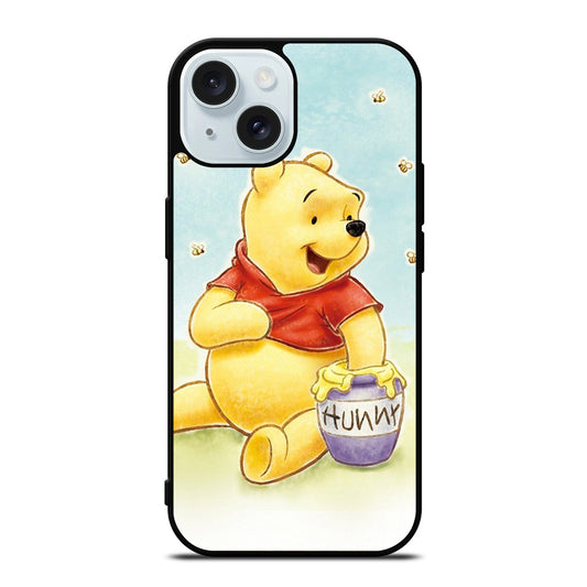 WINNIE THE POOH ART iPhone 15 Case Cover