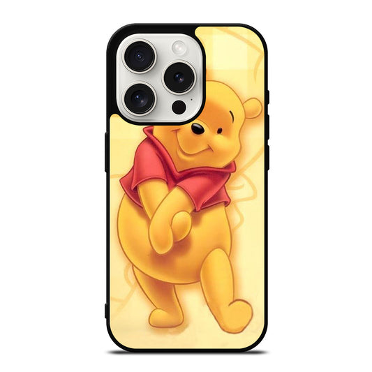 WINNIE THE POOH CUTE CARTOON iPhone 15 Pro Case Cover