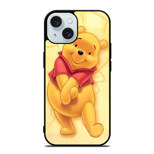 WINNIE THE POOH CUTE CARTOON iPhone 15 Case Cover