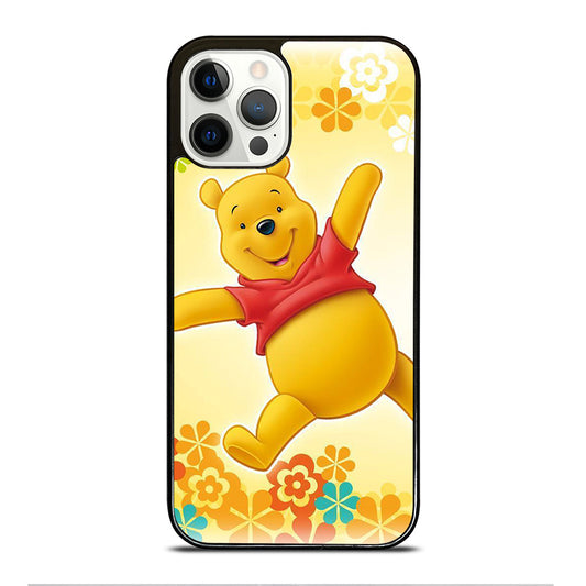 WINNIE THE POOH FLOWER iPhone 12 Pro Case Cover