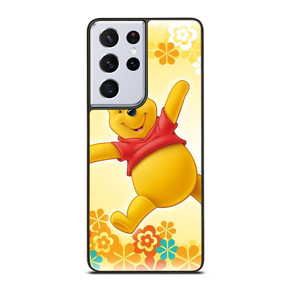 WINNIE THE POOH FLOWER Samsung Galaxy S21 Ultra Case Cover