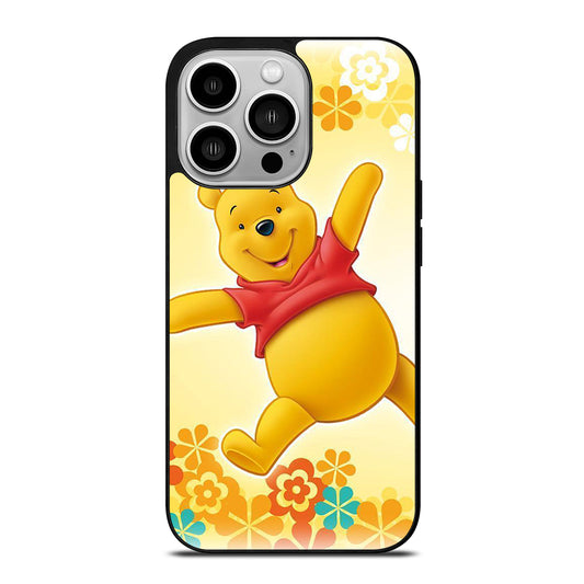 WINNIE THE POOH FLOWER iPhone 14 Pro Case Cover