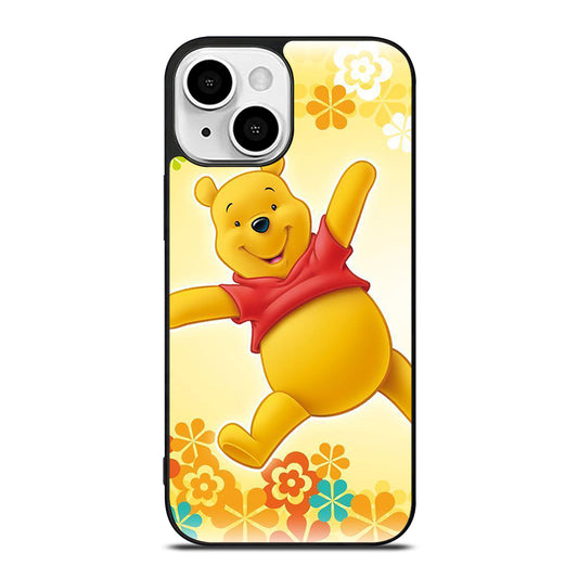 WINNIE THE POOH FLOWER iPhone 13 Mini Case Cover