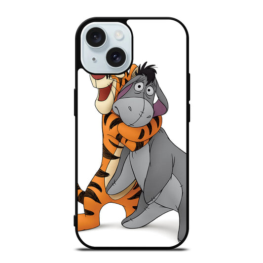 WINNIE THE POOH TIGGER AND EEYORE iPhone 15 Case Cover