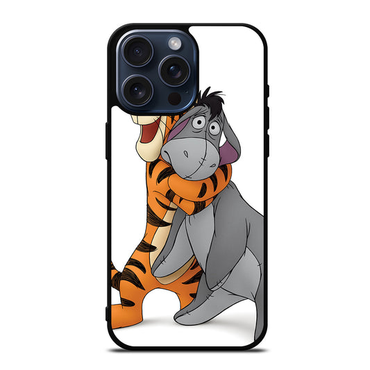 WINNIE THE POOH TIGGER AND EEYORE iPhone 15 Pro Max Case Cover