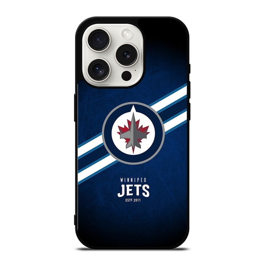 WINNIPEG JETS NHL HOCKEY iPhone 15 Pro Case Cover