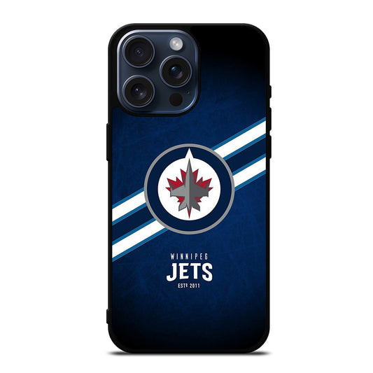WINNIPEG JETS NHL HOCKEY iPhone 15 Pro Max Case Cover