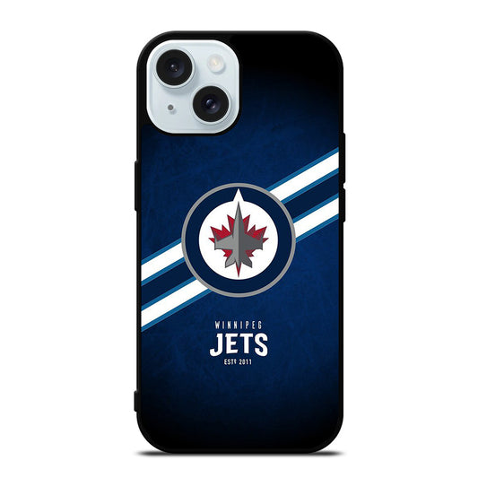 WINNIPEG JETS NHL HOCKEY iPhone 15 Case Cover