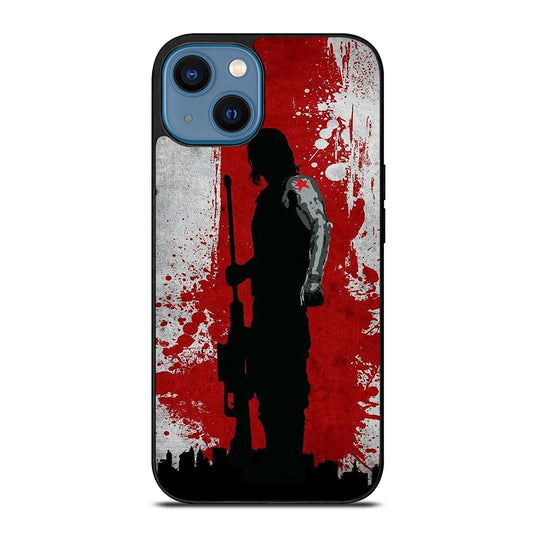 WINTER SOLDIER ART iPhone 14 Case Cover