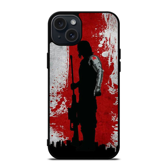 WINTER SOLDIER ART iPhone 15 Plus Case Cover