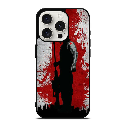 WINTER SOLDIER ART iPhone 15 Pro Case Cover