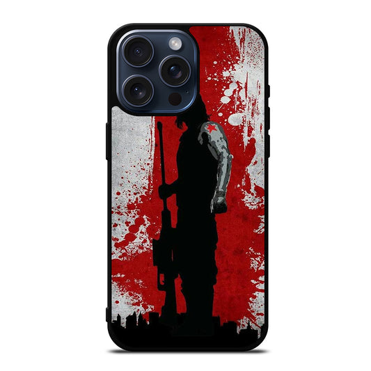 WINTER SOLDIER ART iPhone 15 Pro Max Case Cover