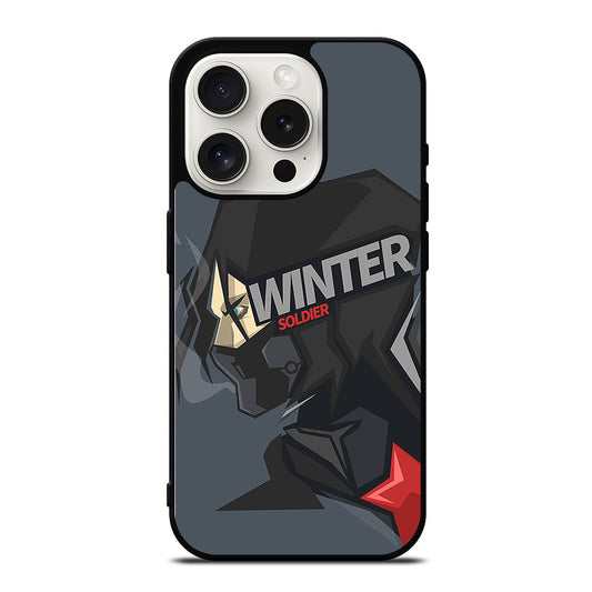 WINTER SOLDIER CLIPART iPhone 15 Pro Case Cover